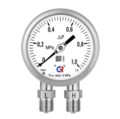 Манометры дифференциальные ТМД-5-521, сильфонные