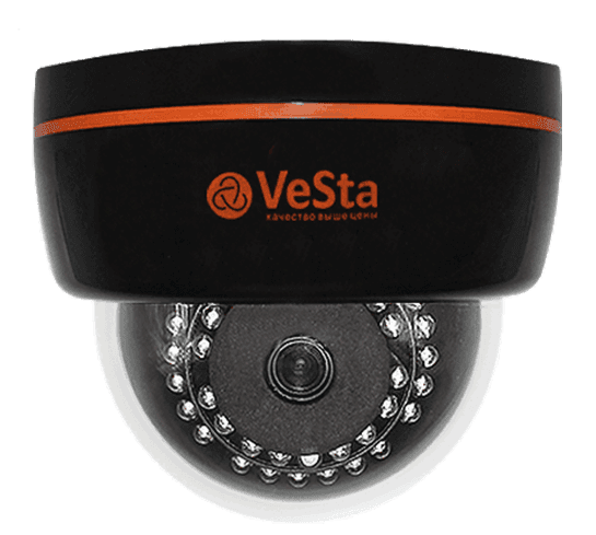 IP-камера внутреннего исполнения VC-1230(v2) (М007,Фикс. f=3,6,Белый,IR,PoE,встроенный микрофон)