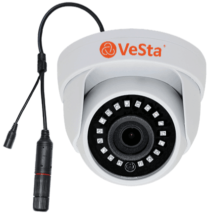 IP-камера внутреннего исполнения VC-G241 (М002,Фикс. f=2,8,Белый,IR)