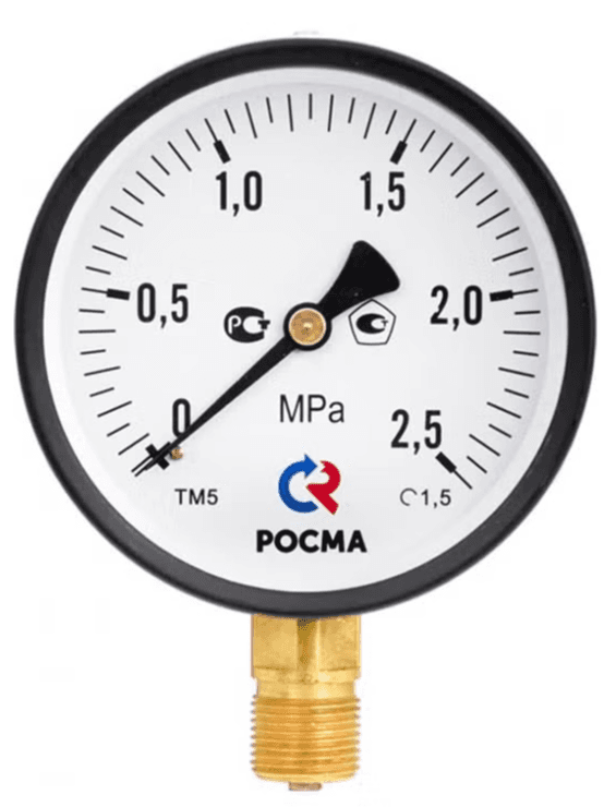 Манометр ТМ-510Р.00 (0-0,1 МПа) М20х1,5.1,5