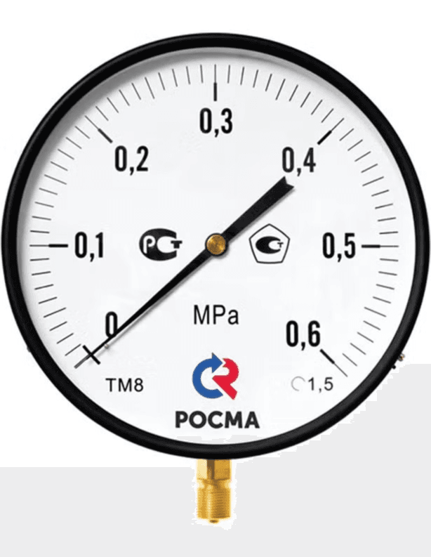 Манометр ТМ-810Р.00 (0-0,6 МПа) М20х1,5.1,5