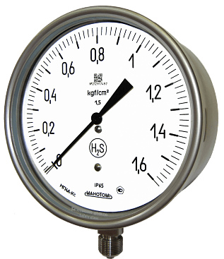 Манометры коррозионностойкие МП4А-Кс (диаметр 160мм)