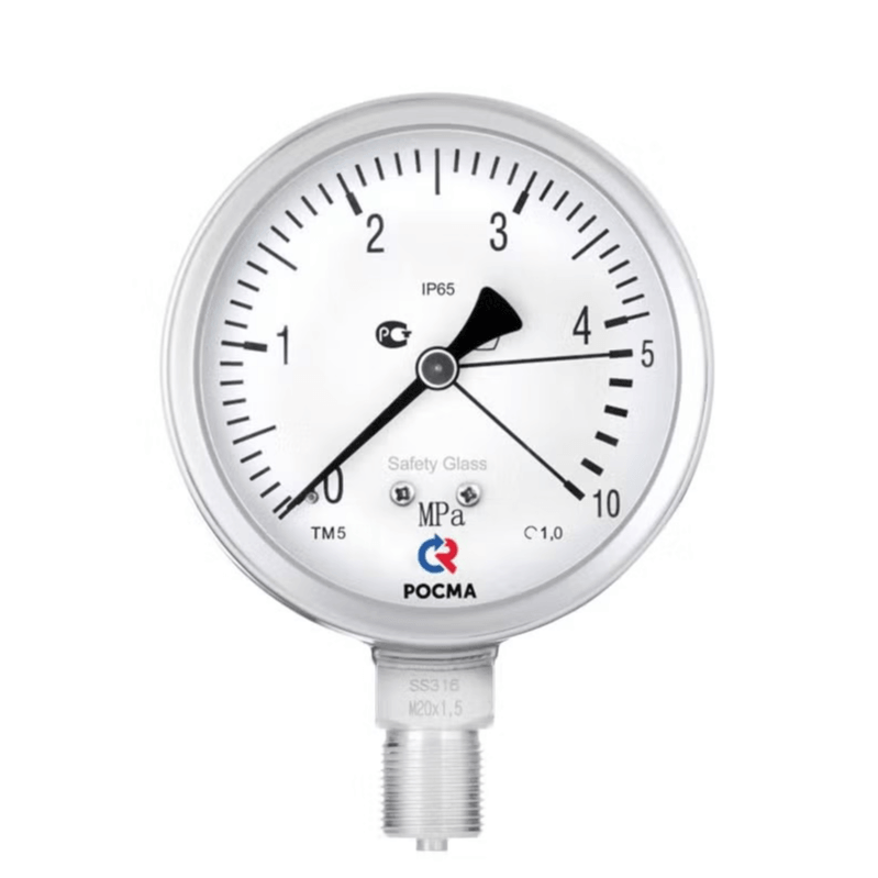 Манометры ТМ-521 с защитой от перегрузки