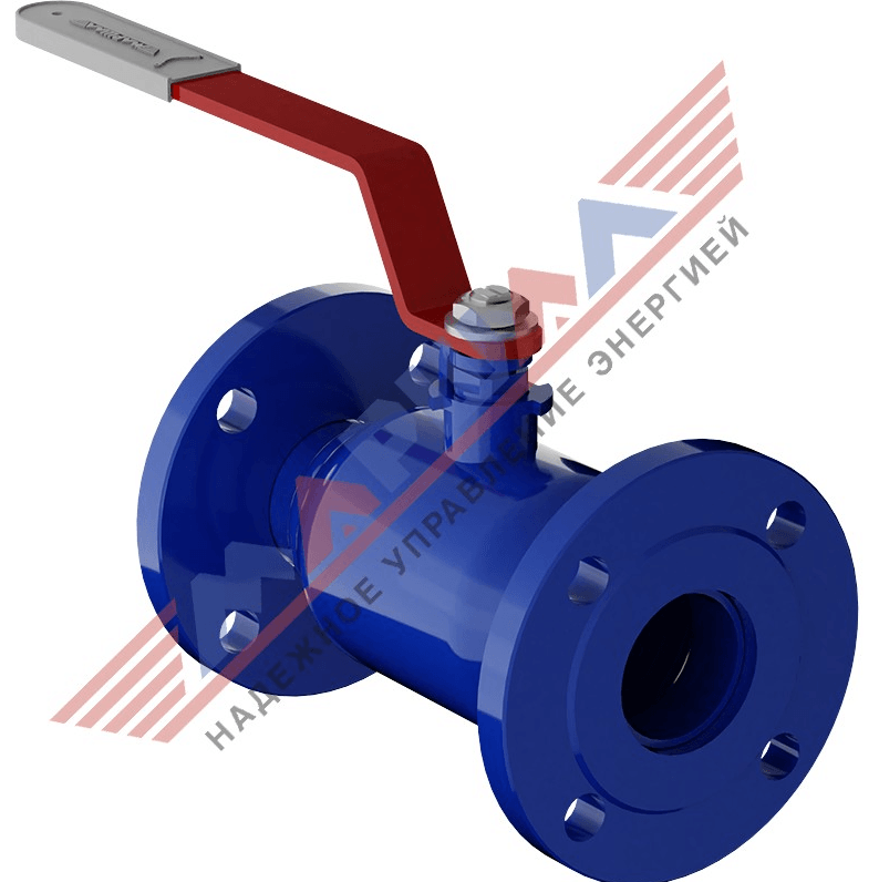 Краны шаровые цельносварные фланцевые с рукояткой